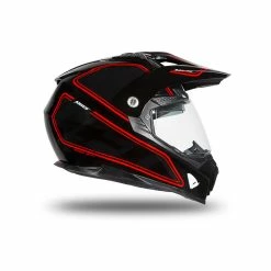 Cheapest ✨ Crosstourer Ufo Aries 2206 Helmet Black Red 👍 -Ufo plast Shop ufo aries helmet blackred 3