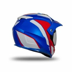New 👍 Crosstourer Ufo Aries 2206 Helmet Blue Red White 😀 -Ufo plast Shop ufo aries helmet rossoblu 4