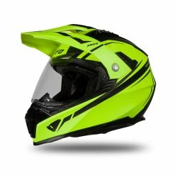 Best Pirce ๐งจ Crosstourer Ufo Aries 2206 Helmet Black Neon Yellow ๐