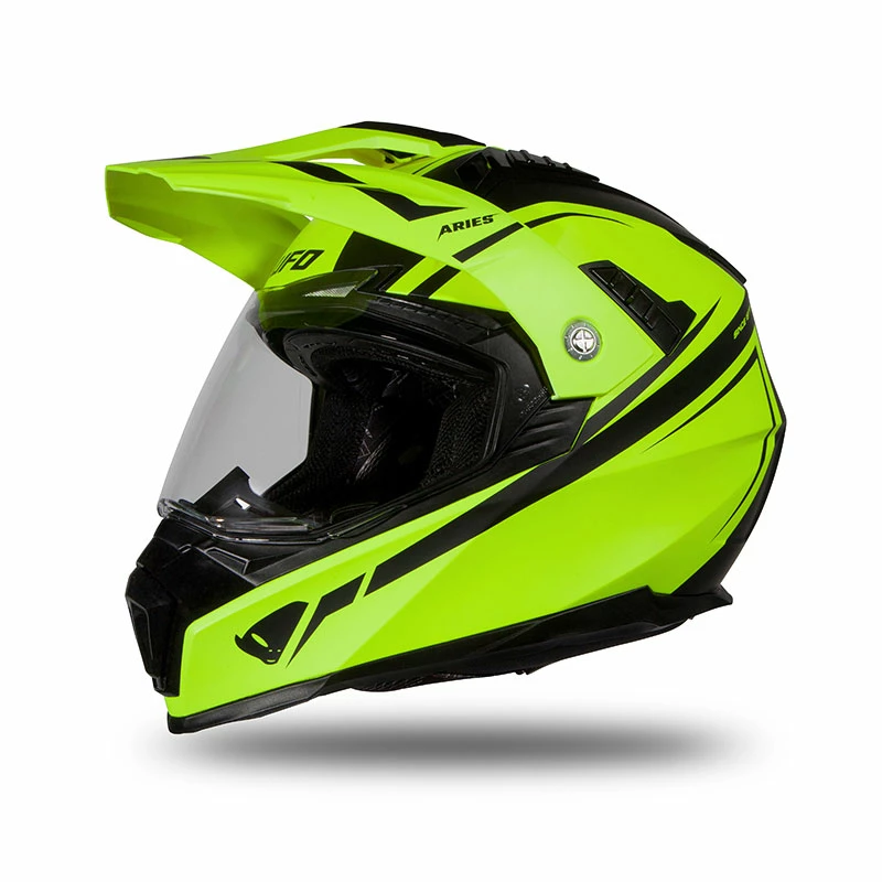 Best Pirce ๐งจ Crosstourer Ufo Aries 2206 Helmet Black Neon Yellow ๐ 1 Best Pirce ๐งจ Crosstourer Ufo Aries 2206 Helmet Black Neon Yellow ๐