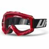 Deals ❤️ Goggles Ufo Bullet Goggle Red Black 🔔