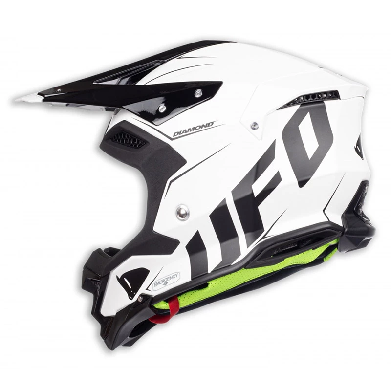 Coupon ๐ Fiber Ufo Diamond Limited Edition Helmet White Black ๐ฅฐ 2 Coupon ๐ Fiber Ufo Diamond Limited Edition Helmet White Black ๐ฅฐ - Image 2