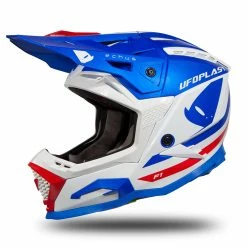 Outlet 🥰 Fiber Ufo Echus Helmet Blue Red 🛒