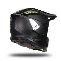 Flash Sale 👍 Fiber Ufo Echus Helmet Black 👏 -Ufo plast Shop ufo echus helmet nero 4