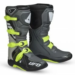 Discount ๐ Offroad Ufo Elektron ๐ฅพ Boots Grey Yellow ๐