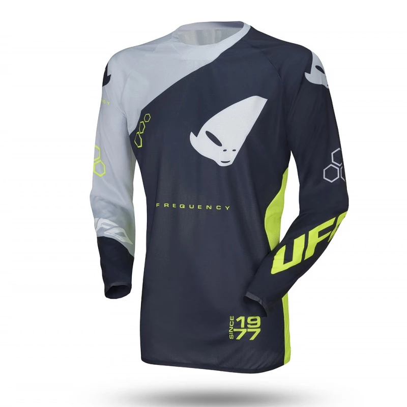 Brand new ๐ Ufo Frequency Slim Jersey Blue Yellow ๐ 1 Brand new ๐ Ufo Frequency Slim Jersey Blue Yellow ๐