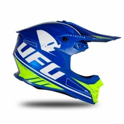 Deals ⌛ Plastic Ufo Intrepid Helmet Blue Neon Yellow ⭐ -Ufo plast Shop ufo intrepid 2206 blueyellow 3