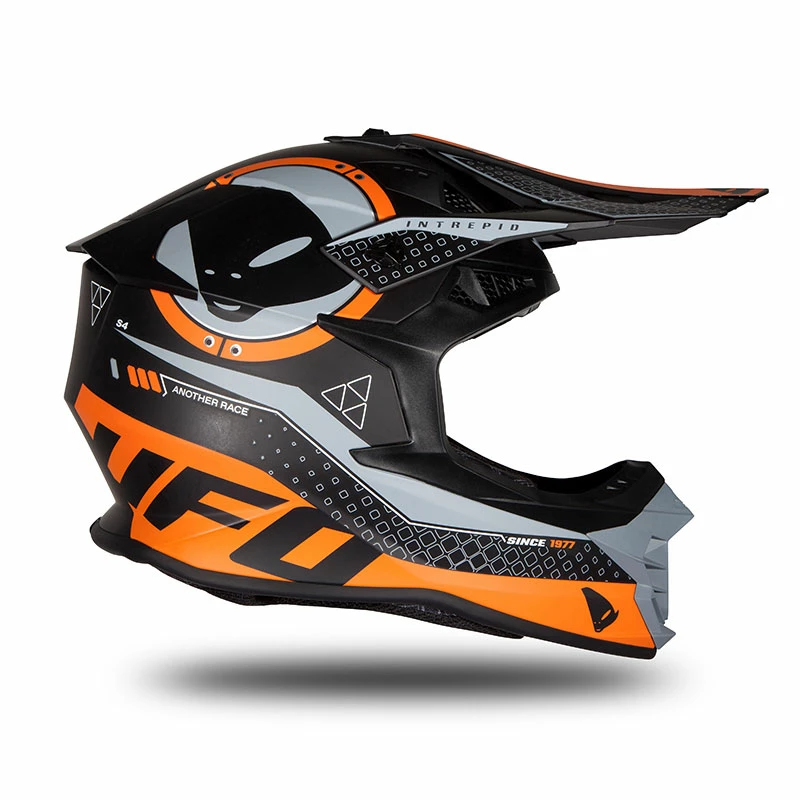Best deal ๐คฉ Plastic Ufo Intrepid Helmet Black Orange Matt ๐ 3 Best deal ๐คฉ Plastic Ufo Intrepid Helmet Black Orange Matt ๐ - Image 3
