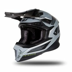 Brand new 😉 Plastic Ufo Intrepid Helmet Black Grey Matt 🌟