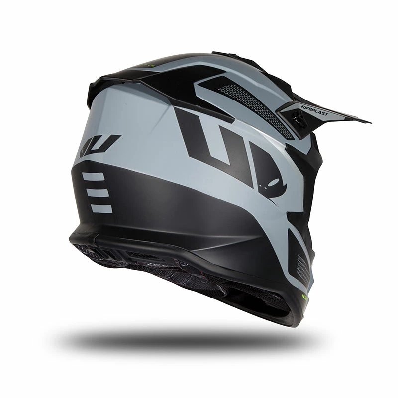 Brand new 😉 Plastic Ufo Intrepid Helmet Black Grey Matt 🌟 4 Brand new 😉 Plastic Ufo Intrepid Helmet Black Grey Matt 🌟 - Image 4