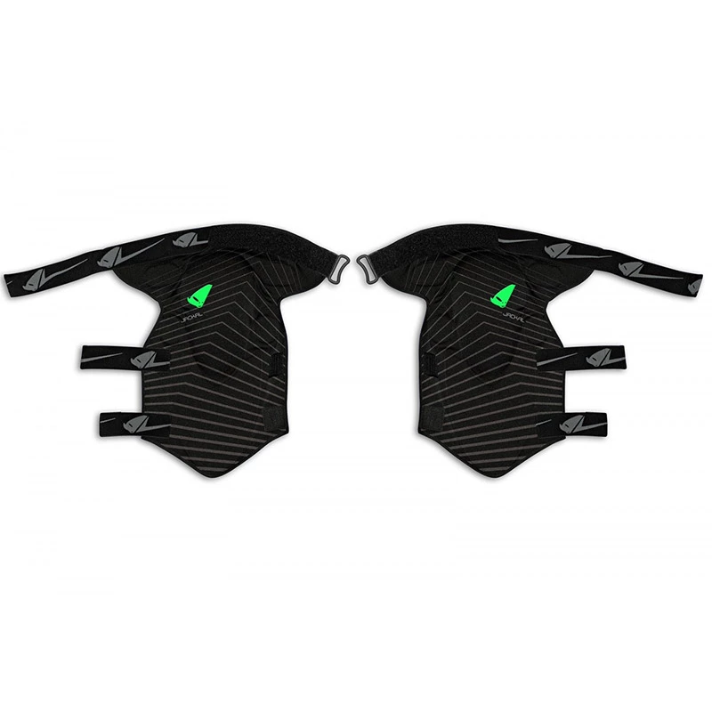 Best Pirce 👏 Offroad Ufo Jackal Wrap Knee Guards Black 👍 2 Best Pirce 👏 Offroad Ufo Jackal Wrap Knee Guards Black 👍 - Image 2
