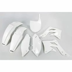 Cheapest ❤️ Ufo Plastics Kit Kawasaki Kxf 450 2012 White 😉