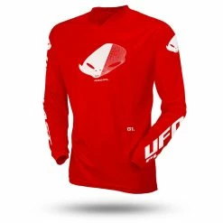 Cheapest 🔥 Ufo Radial Slim Kid Jersey Red 😉