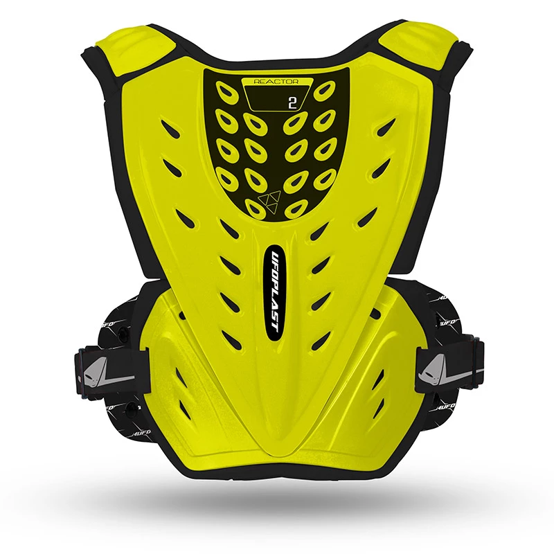 New 👍 Offroad Ufo Reactor Chest Protector Yellow 🔥 2 New 👍 Offroad Ufo Reactor Chest Protector Yellow 🔥 - Image 2
