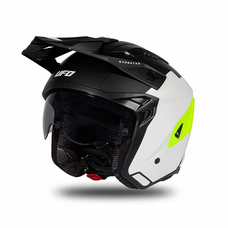 Discount ๐ Trial Ufo Sheratan 2206 Helmet Black White Yellow ๐ 1 Discount ๐ Trial Ufo Sheratan 2206 Helmet Black White Yellow ๐