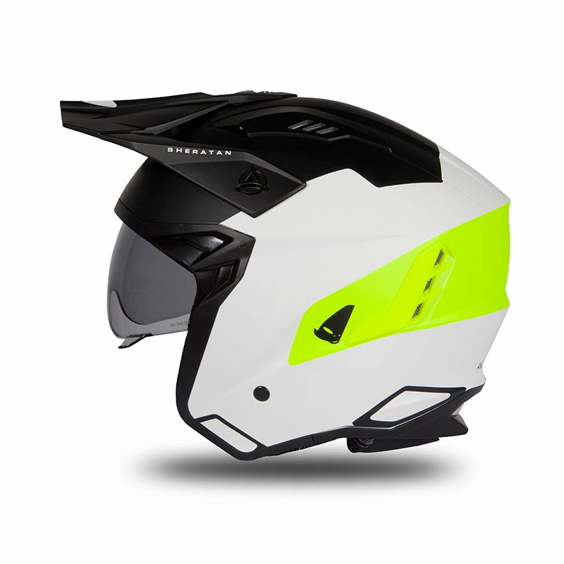 Discount ๐ Trial Ufo Sheratan 2206 Helmet Black White Yellow ๐ 2 Discount ๐ Trial Ufo Sheratan 2206 Helmet Black White Yellow ๐ - Image 2