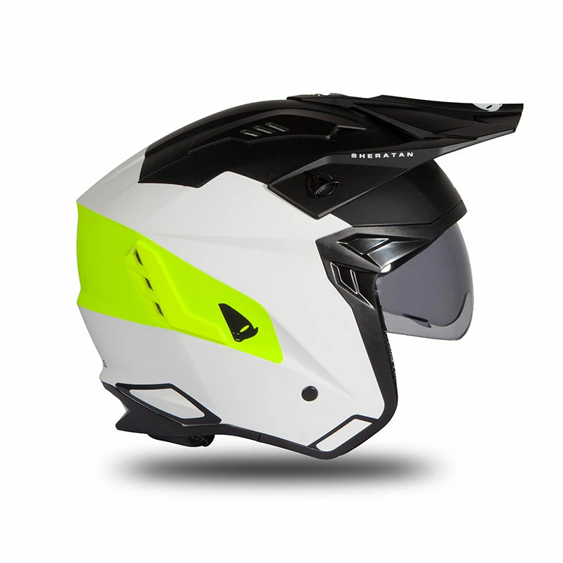 Discount ๐ Trial Ufo Sheratan 2206 Helmet Black White Yellow ๐ 3 Discount ๐ Trial Ufo Sheratan 2206 Helmet Black White Yellow ๐ - Image 3