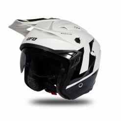 Best reviews of ๐ Trial Ufo Sheratan 2206 Helmet White Black ๐