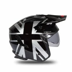 Best Sale ๐งจ Trial Ufo Sheratan 2206 Helmet Black Grey Red ๐ 6 Best Sale ๐งจ Trial Ufo Sheratan 2206 Helmet Black Grey Red ๐ -Ufo plast Shop ufo sheratan helmet nerogrigiorosso 3