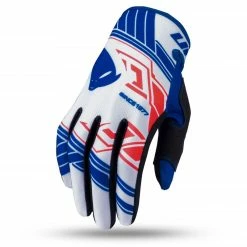 Hot Sale ๐ฅฐ Ufo Skill Heron Gloves White Blue Red โค๏ธ