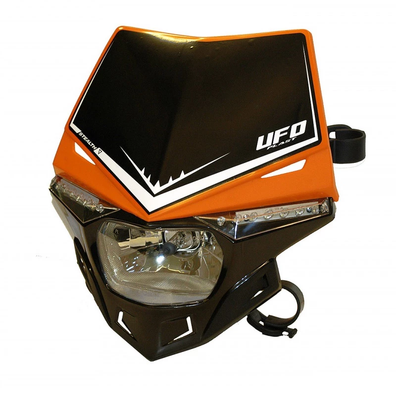 Promo ๐ Others Ufo Stealth Dual Headlight Orange Black ๐ 1 Promo ๐ Others Ufo Stealth Dual Headlight Orange Black ๐